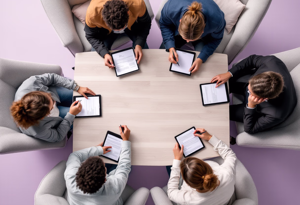 [interface] screenshot of core features (for a ai legal tech company)